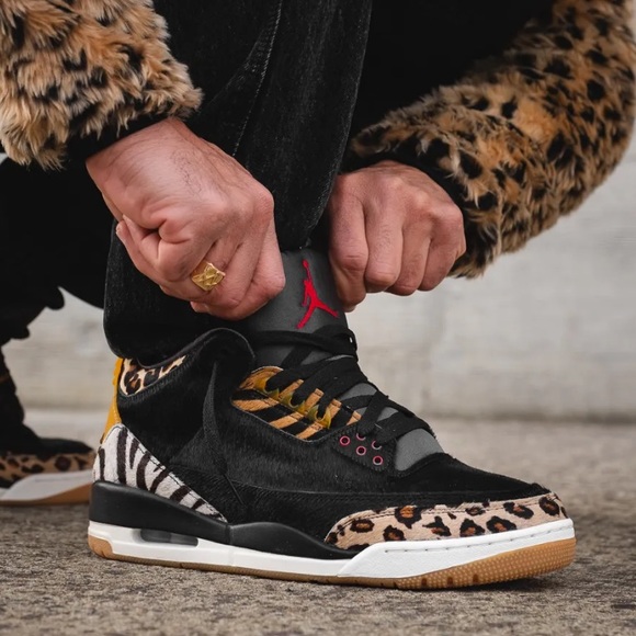 NEW Air Jordan 3 Retro Animal Instinct Sneakers - Picture 1 of 15
